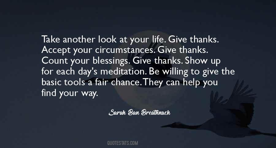 Give Thanks For Another Day Quotes #910840