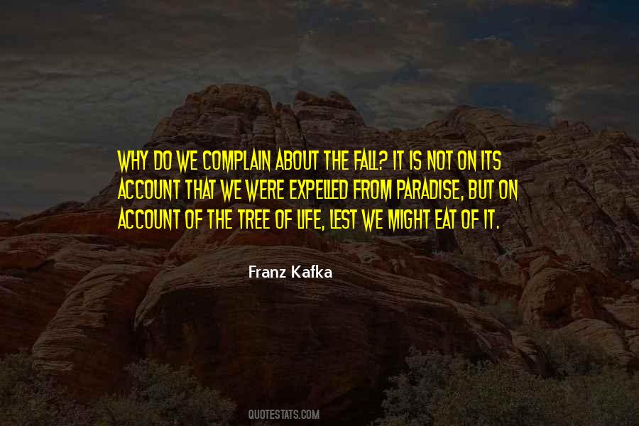 Tree Fall Quotes #27290