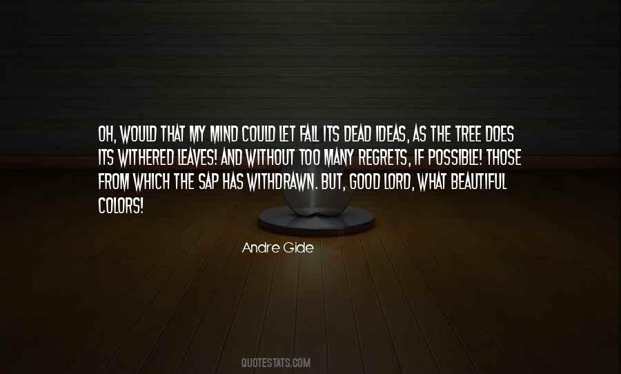 Tree Fall Quotes #68309