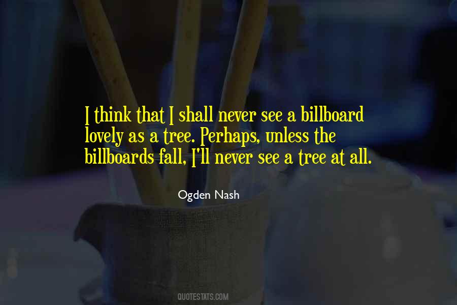 Tree Fall Quotes #838226
