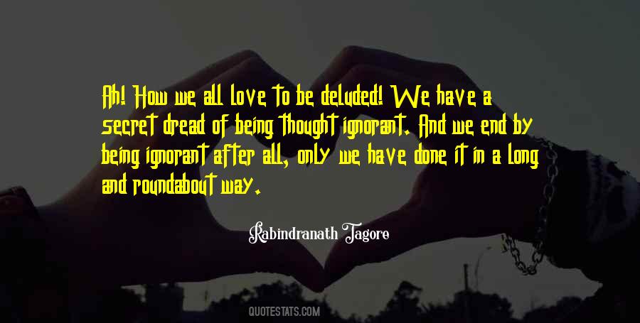 Dread Love Quotes #1040826