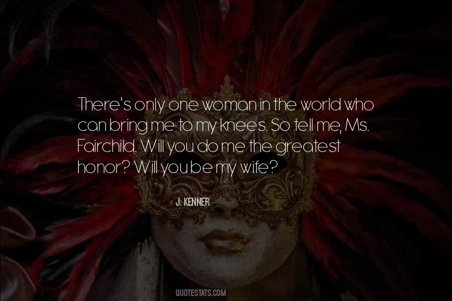 Will You Be My Wife Quotes #595280