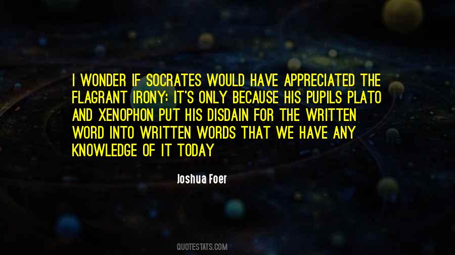 Word Of Knowledge Quotes #1082589