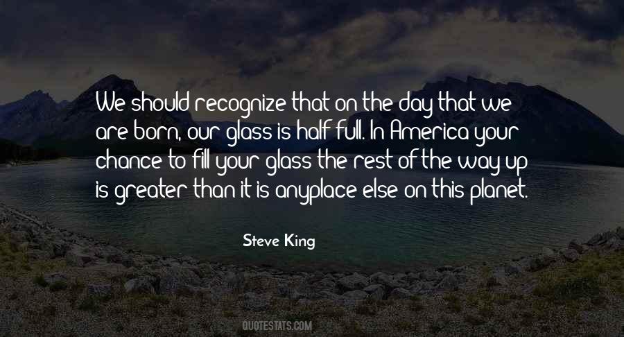 Is The Glass Half Full Quotes #1155519