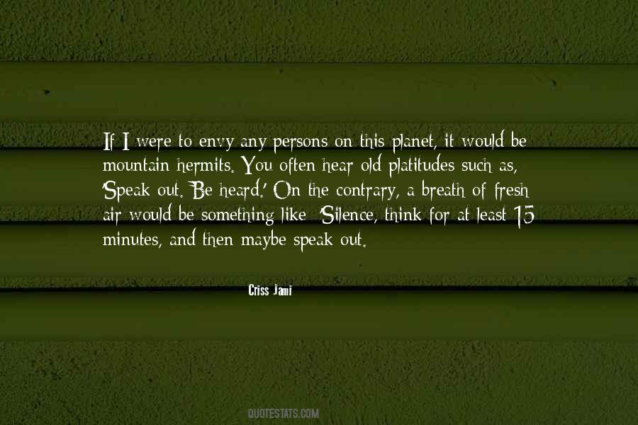 Peace Mountain Quotes #138761