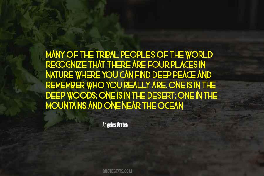 Peace Mountain Quotes #745526