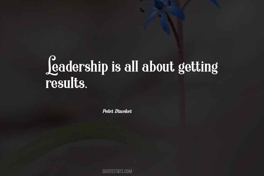 Leadership Is Quotes #1075089