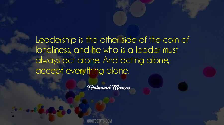 Leadership Is Quotes #1236160