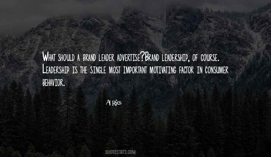 Leadership Is Quotes #1307215