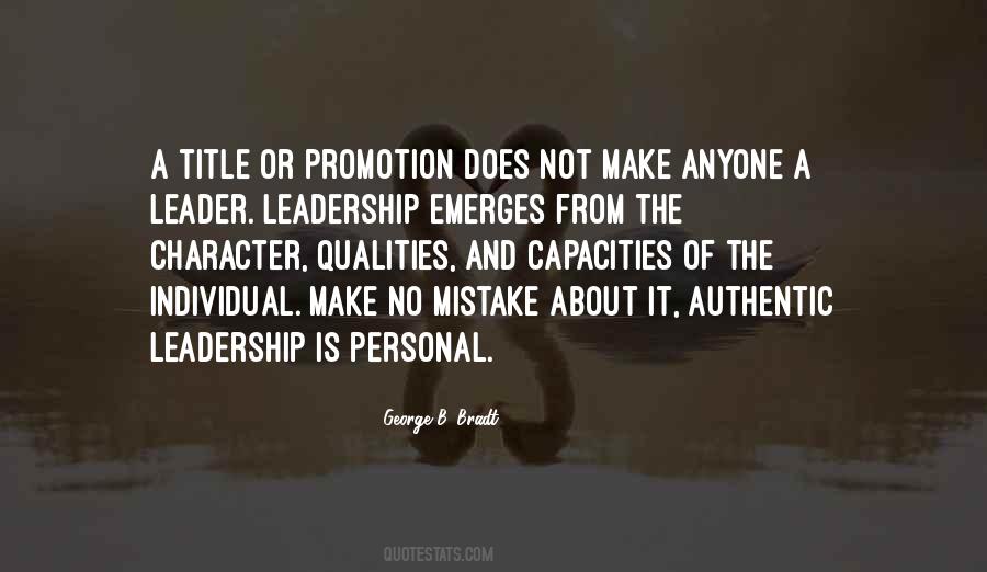 Leadership Is Quotes #1320587