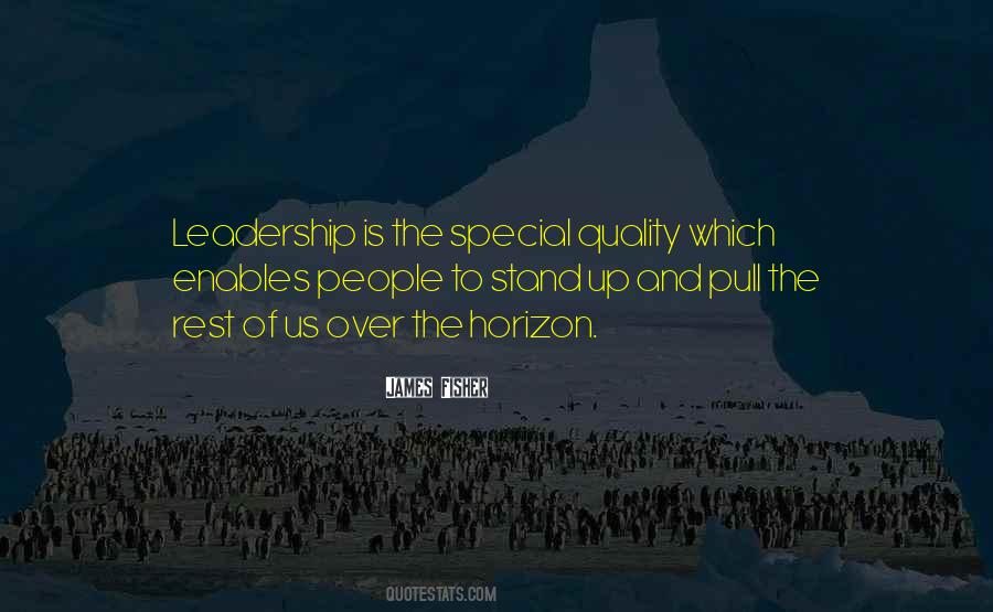 Leadership Is Quotes #1338760