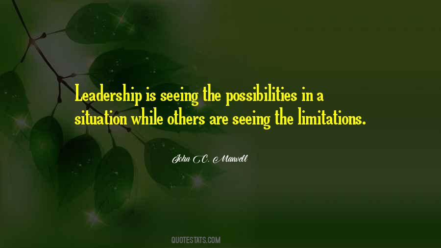 Leadership Is Quotes #1348622