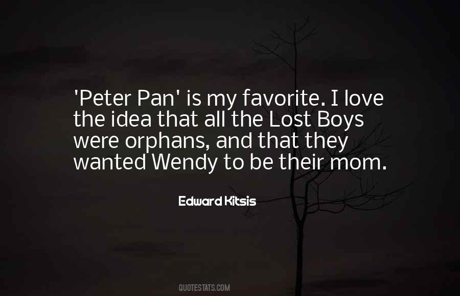 Peter Pan Wendy Quotes #192812