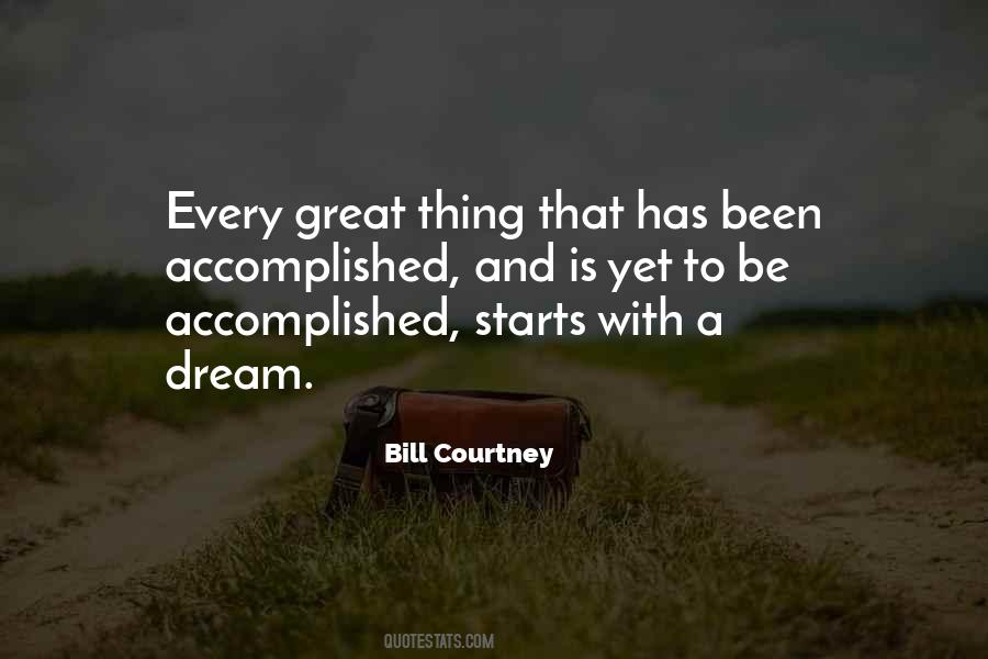Dream Accomplished Quotes #1020878