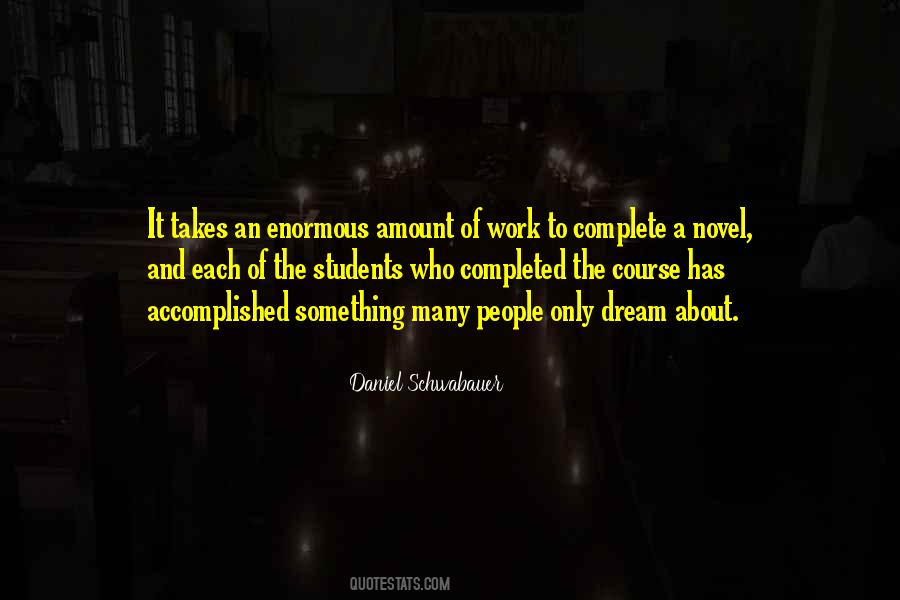 Dream Accomplished Quotes #1813441