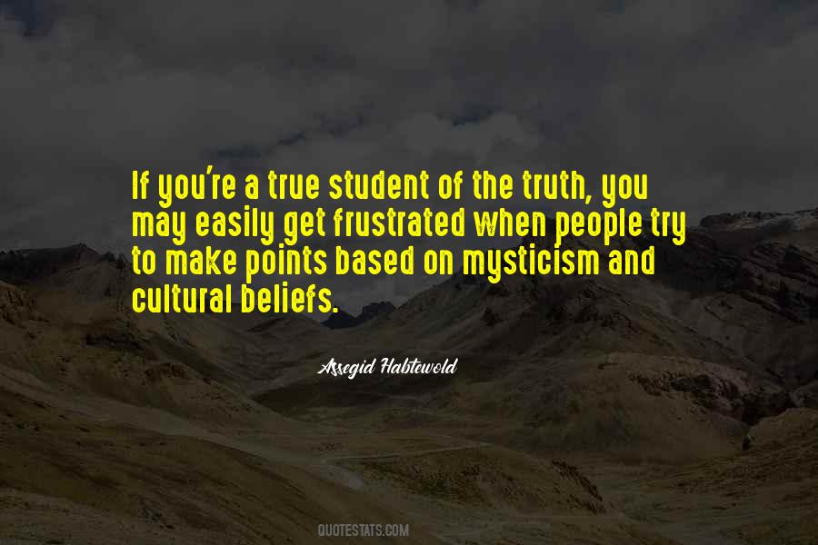 Cultural Beliefs Quotes #1561098