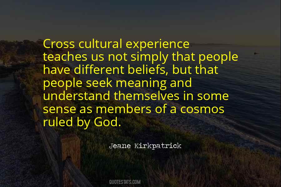 Cultural Beliefs Quotes #343470