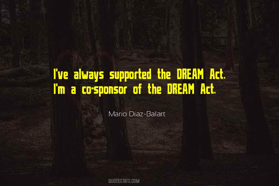 Dream Act Quotes #1499638