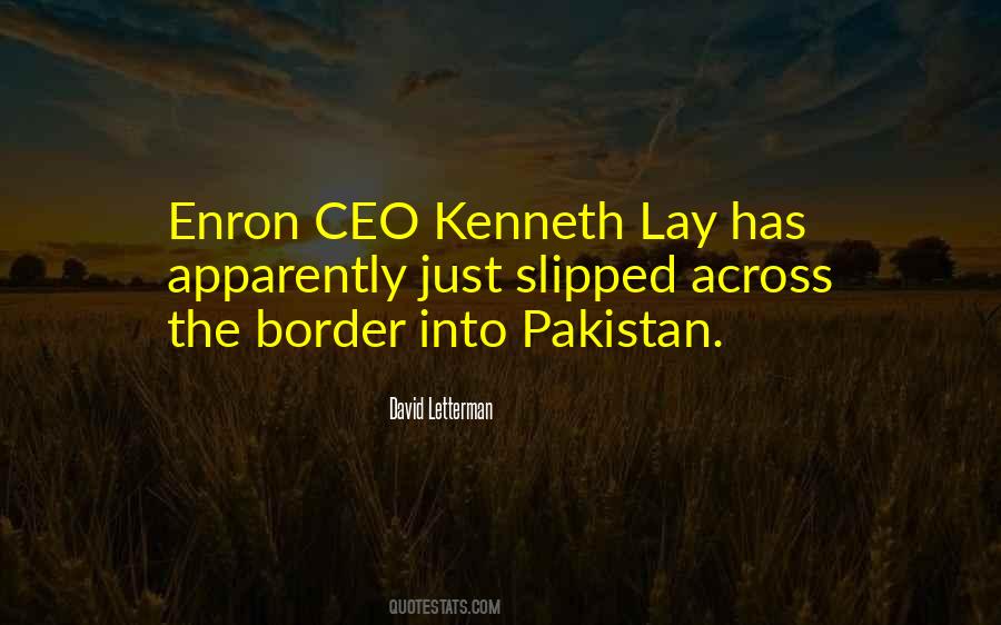 Enron Ceo Quotes #1278231