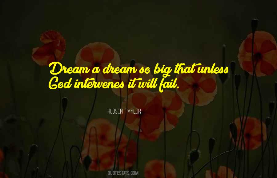 Dream Big God Quotes #1385435