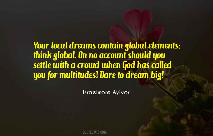 Dream Big God Quotes #1469117