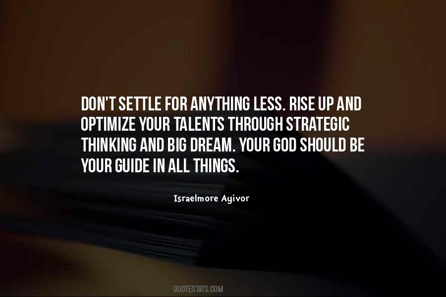 Dream Big God Quotes #1806380