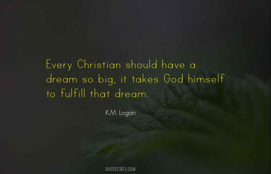 Dream Big God Quotes #30159