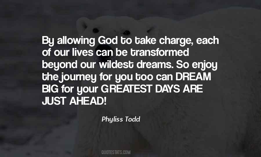 Dream Big God Quotes #714064