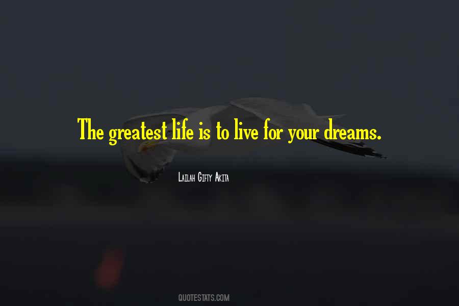 Dream Big Life Quotes #31656