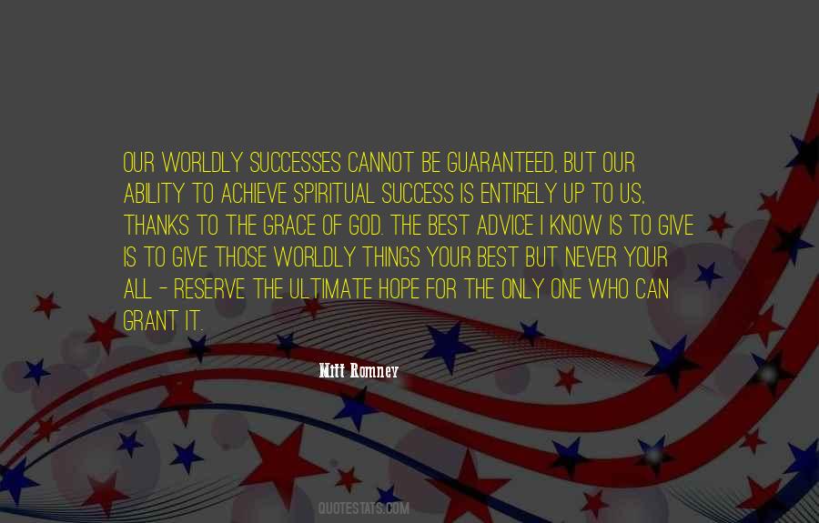 God Will Give You Success Quotes #356682