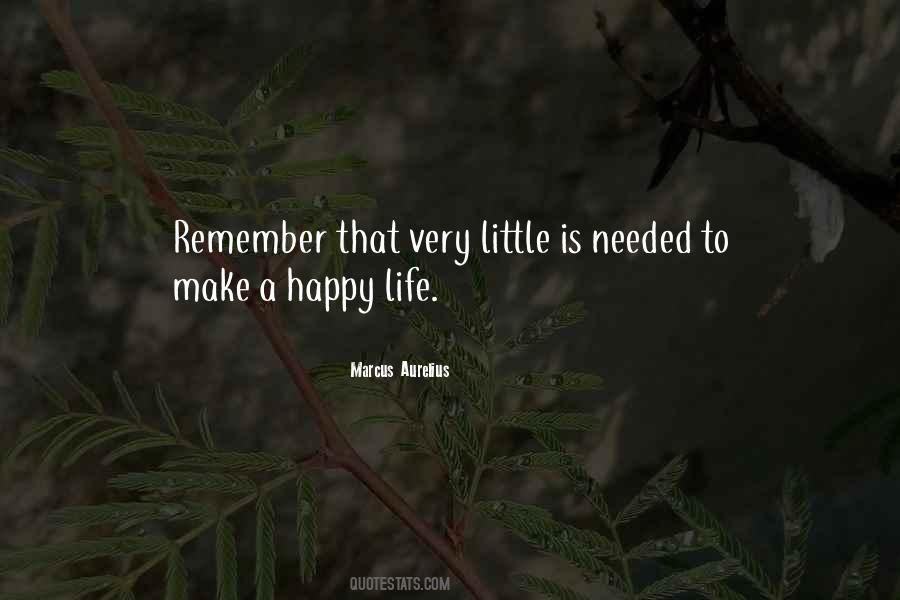 The Little Things That Make You Happy Quotes #56604