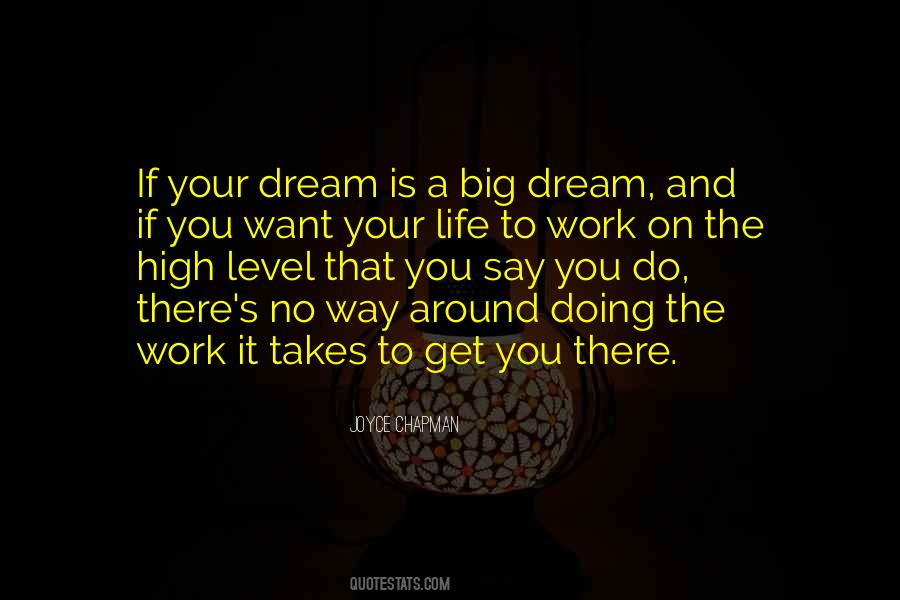 Dream Big Work Hard Quotes #426109