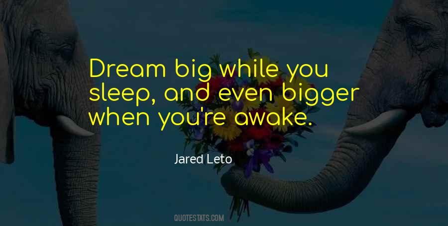 Dream Bigger Quotes #1409080