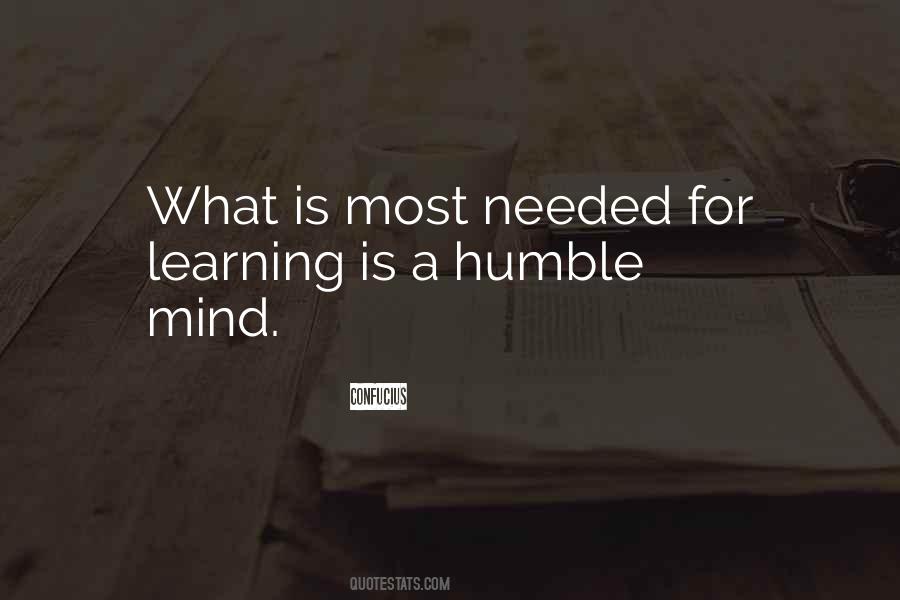 Humble Mind Quotes #1303262