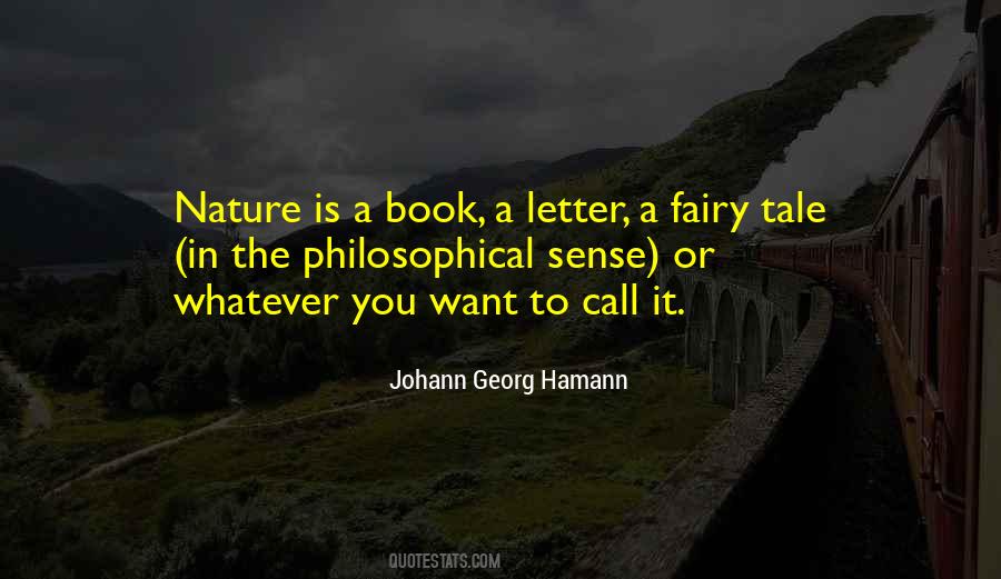 Nature Philosophical Quotes #325437