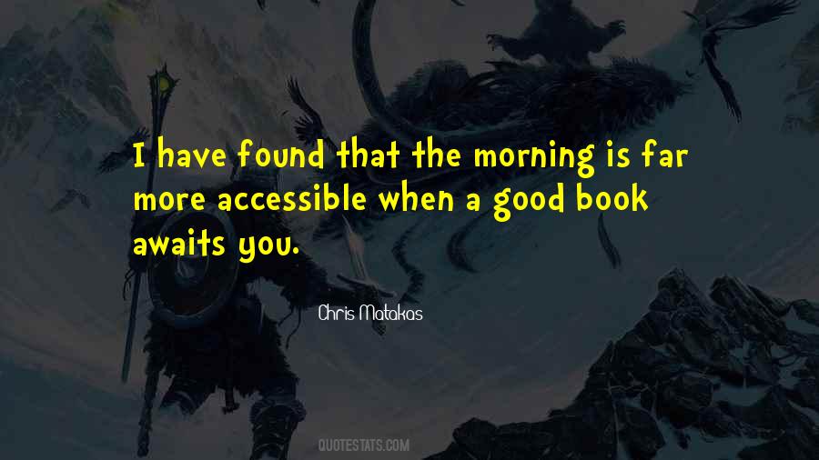 Morning Book Quotes #1544333