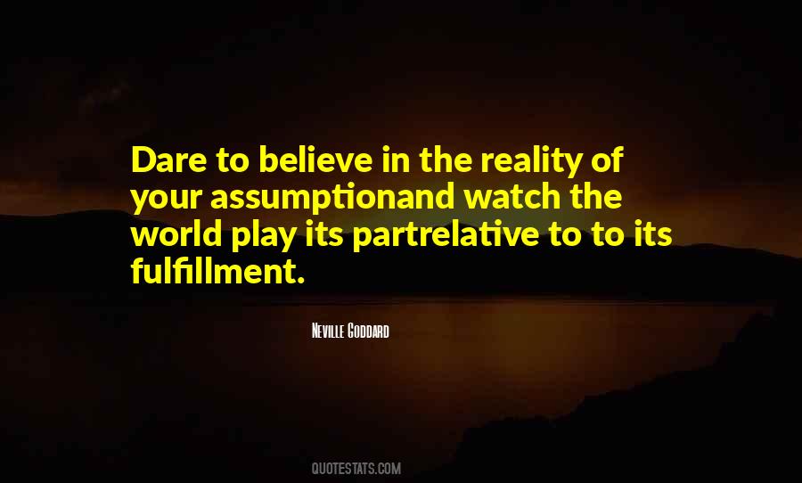 Dream Fulfillment Quotes #1819466