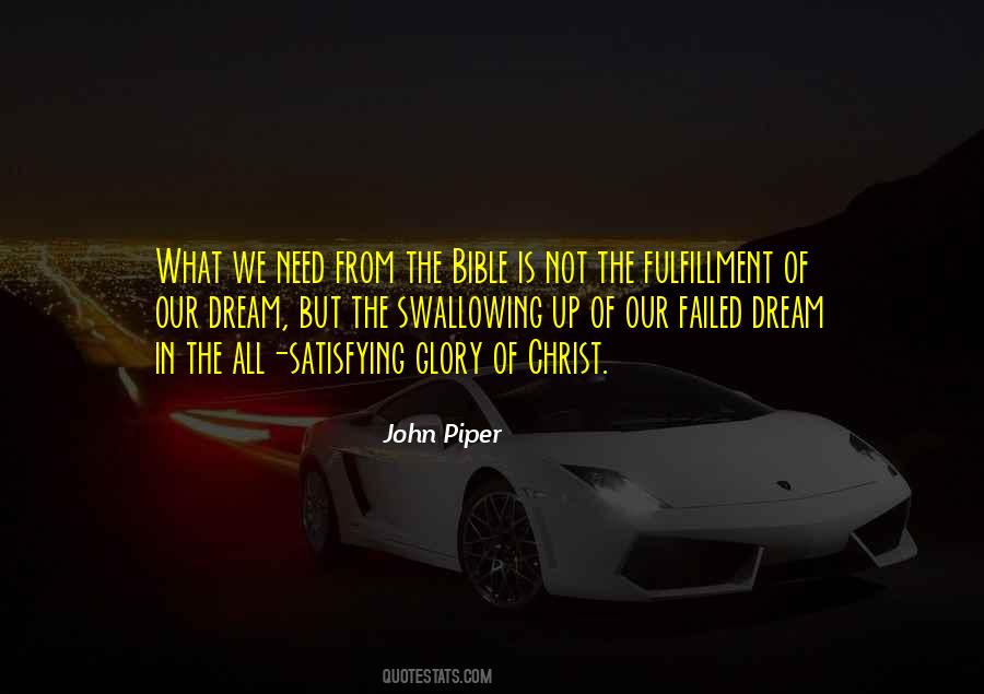 Dream Fulfillment Quotes #306970