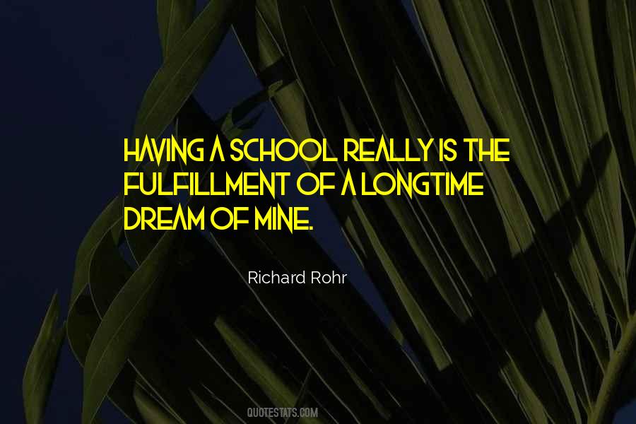 Dream Fulfillment Quotes #601256