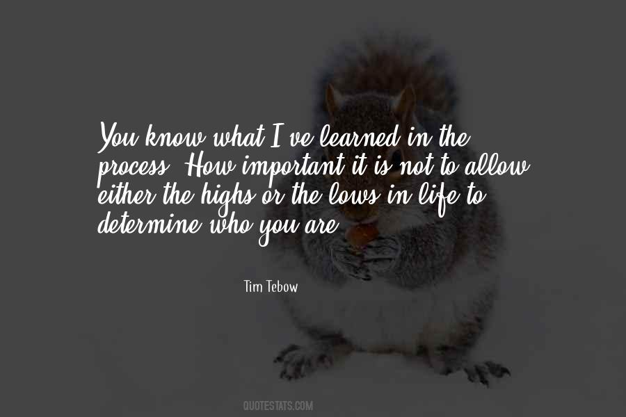 Quotes About The Lows In Life #909600