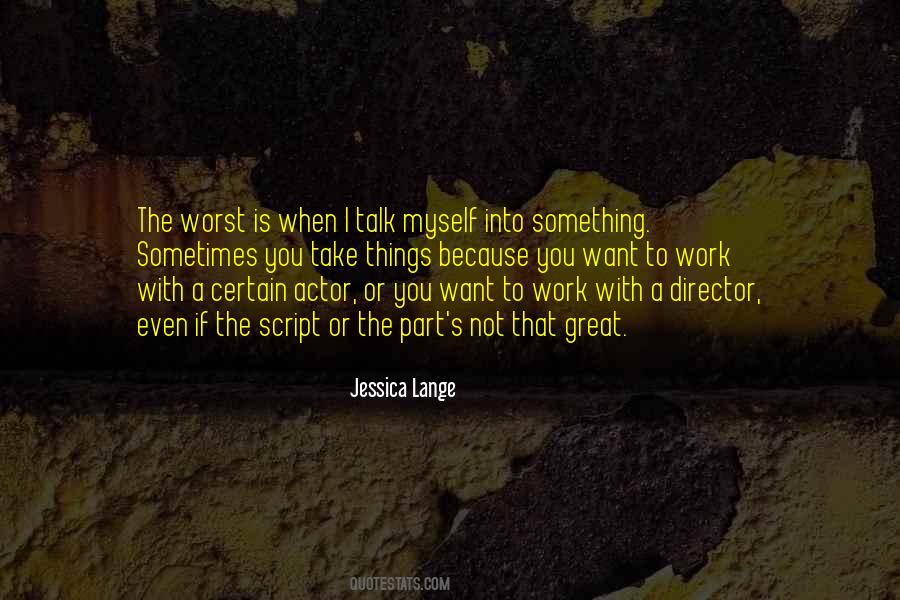 Great Director Quotes #294875
