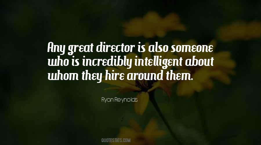 Great Director Quotes #416002