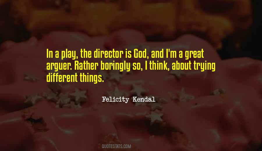 Great Director Quotes #760635