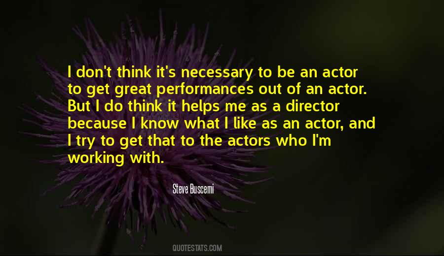 Great Director Quotes #763093