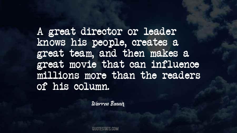 Great Director Quotes #795754