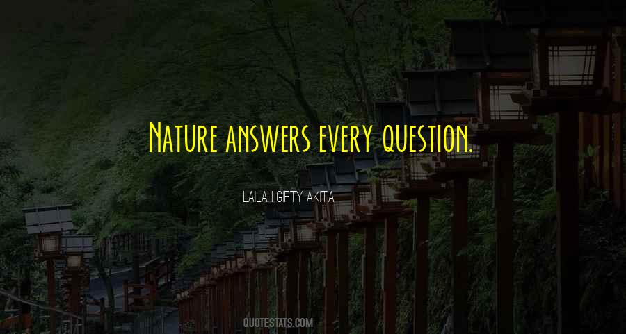 Nature Peace Of Mind Quotes #1716063