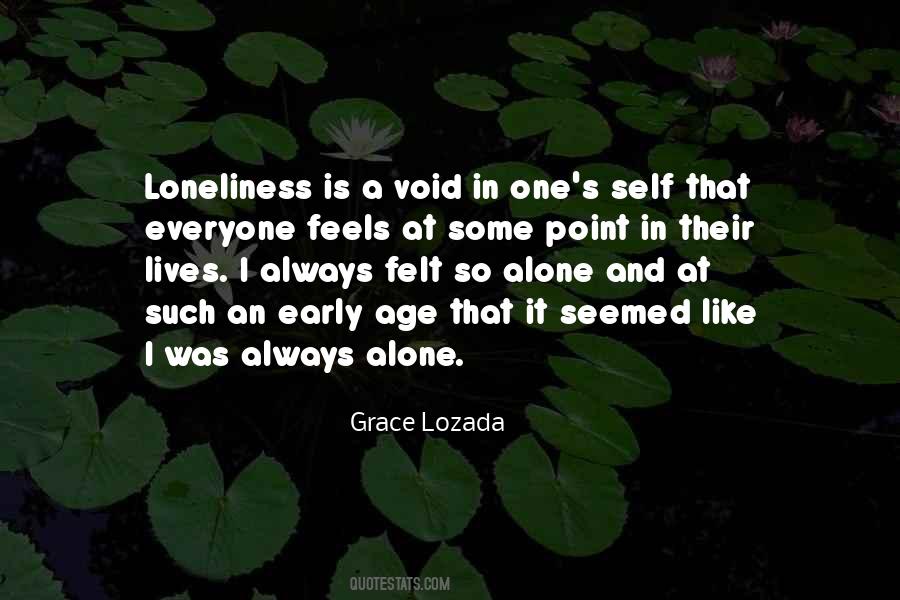 Quotes About Self Loneliness #1556099