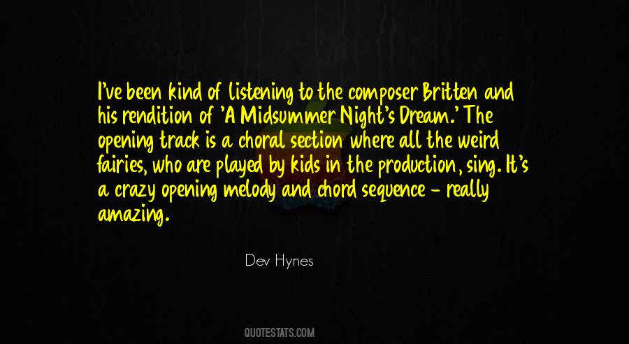 Dream In The Night Quotes #335795