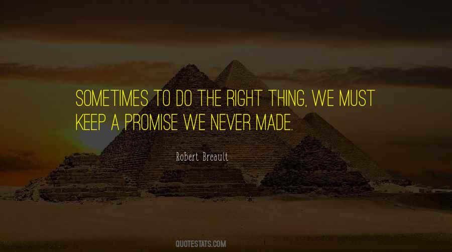 Keep The Promise Quotes #1268196