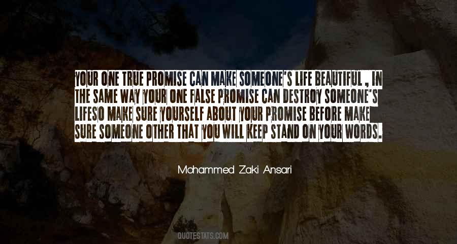 Keep The Promise Quotes #1394603
